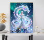 Preview: Diamond Painting Eisdrachen Frau